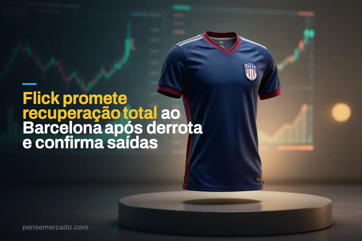 Flick promete recuperação total ao Barcelona após derrota e confirma saídas