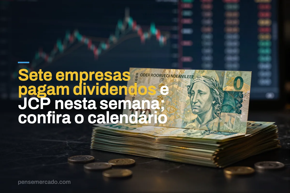 Sete empresas pagam dividendos e JCP nesta semana; confira o calendário