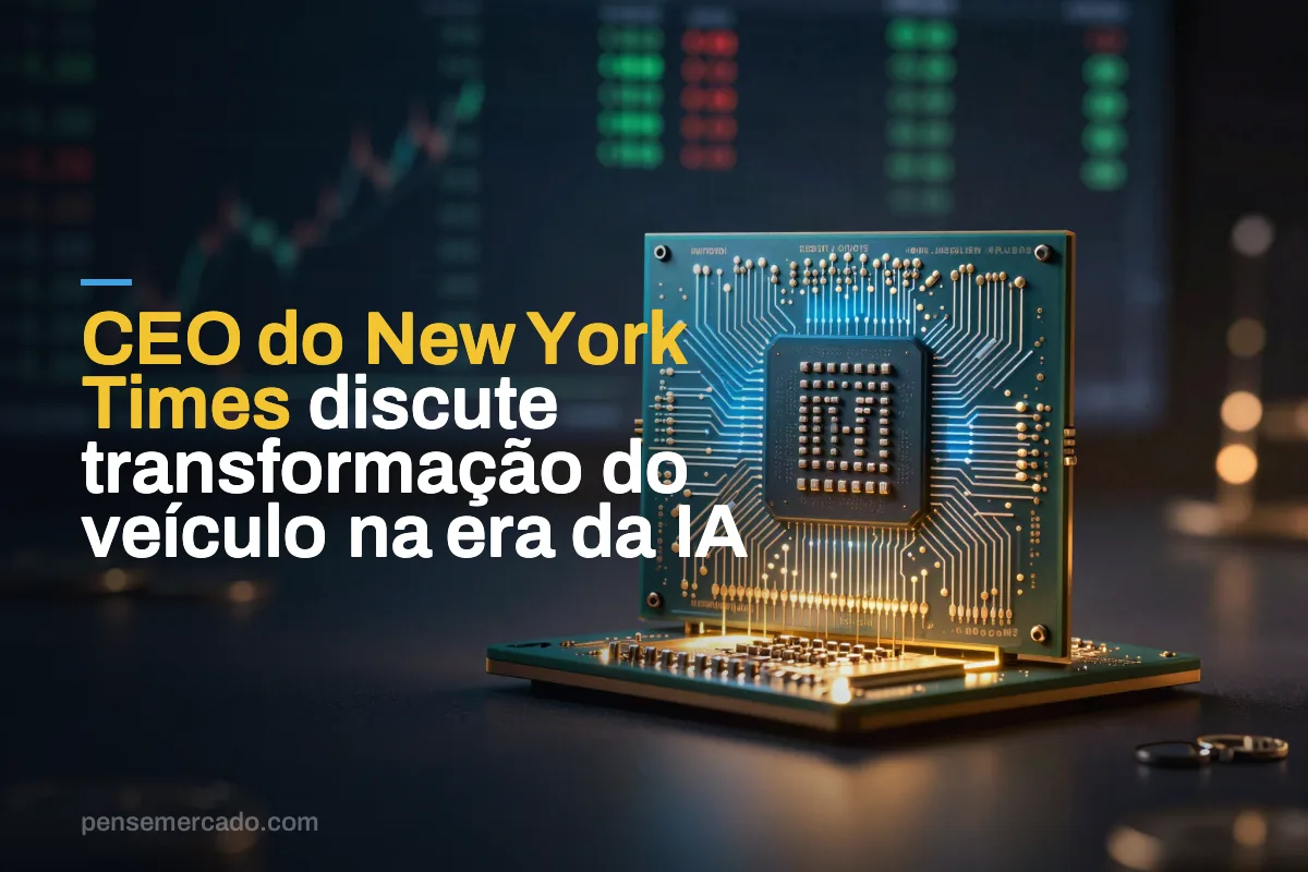 CEO do New York Times discute transformação do veículo na era da IA