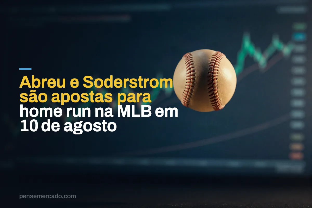 Abreu e Soderstrom são apostas para home run na MLB em 10 de agosto