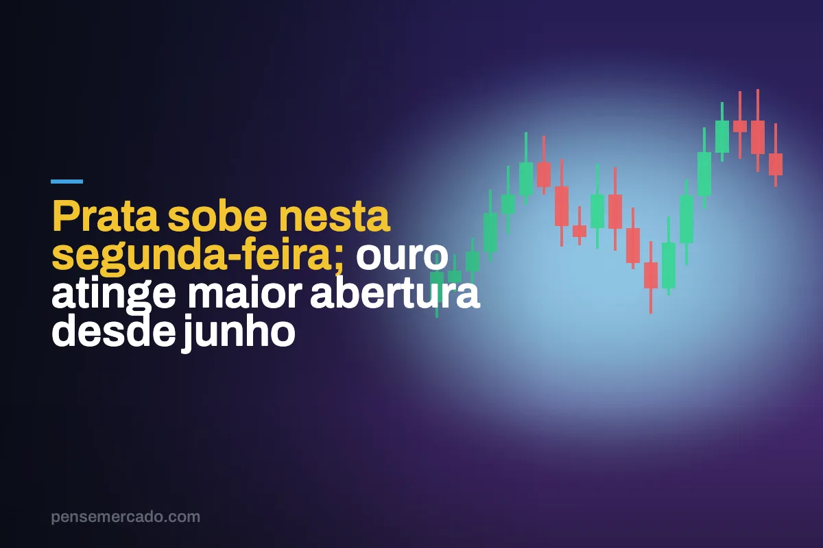 Prata sobe nesta segunda-feira; ouro atinge maior abertura desde junho