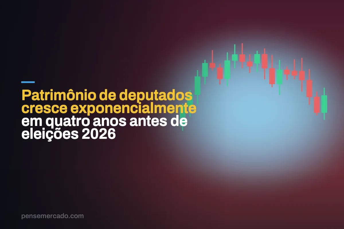 Patrimônio de deputados cresce exponencialmente em quatro anos antes de eleições 2026