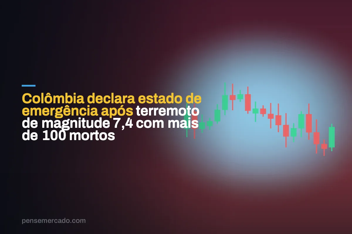 Colômbia declara estado de emergência após terremoto de magnitude 7,4 com mais de 100 mortos