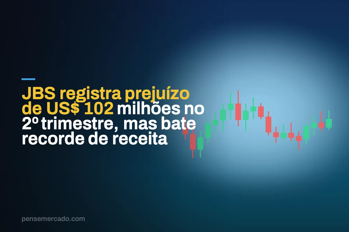 JBS registra prejuízo de US$ 102 milhões no 2º trimestre, mas bate recorde de receita