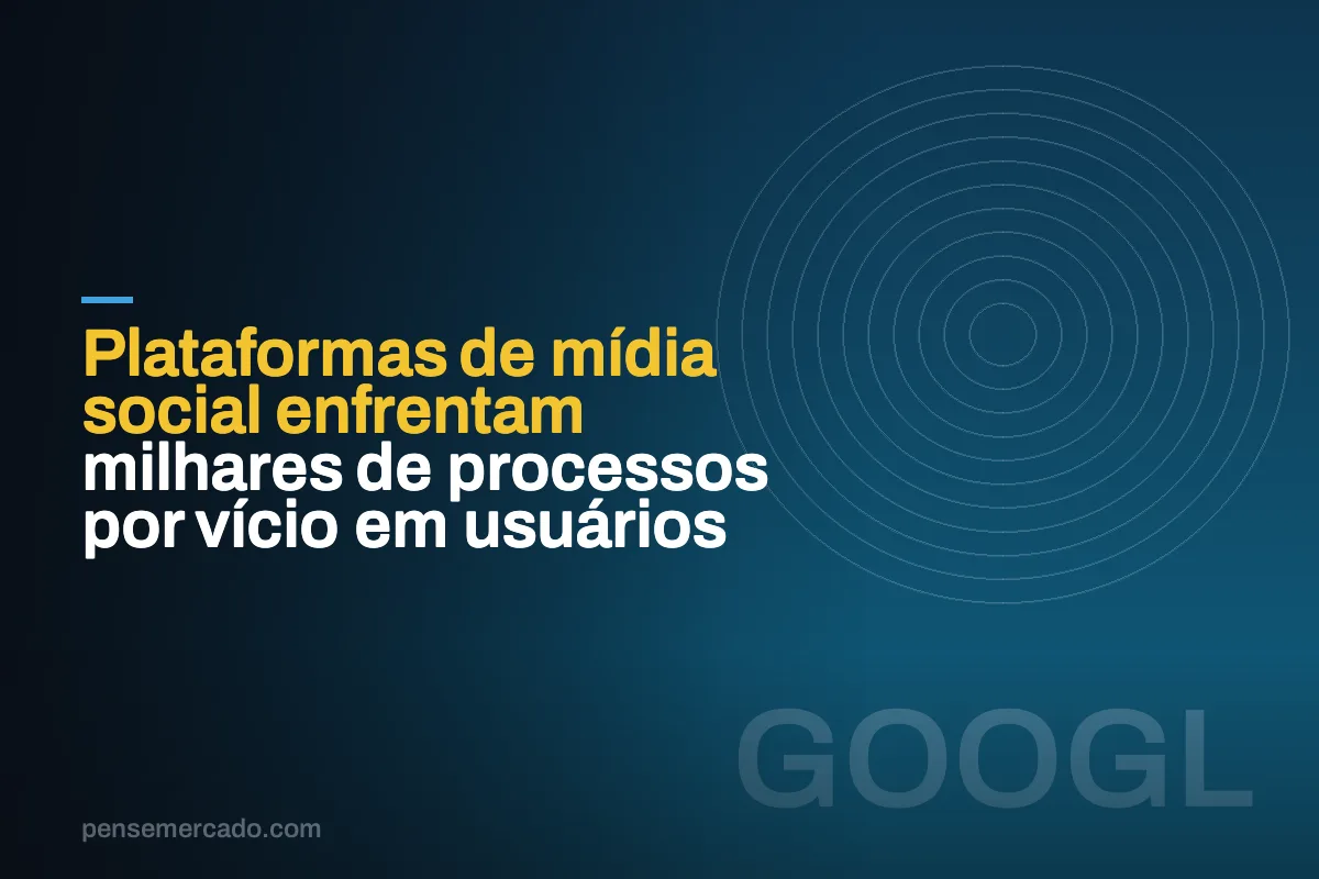 Plataformas de mídia social enfrentam milhares de processos por vício em usuários