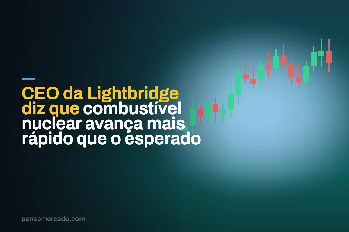 CEO da Lightbridge diz que combustível nuclear avança mais rápido que o esperado