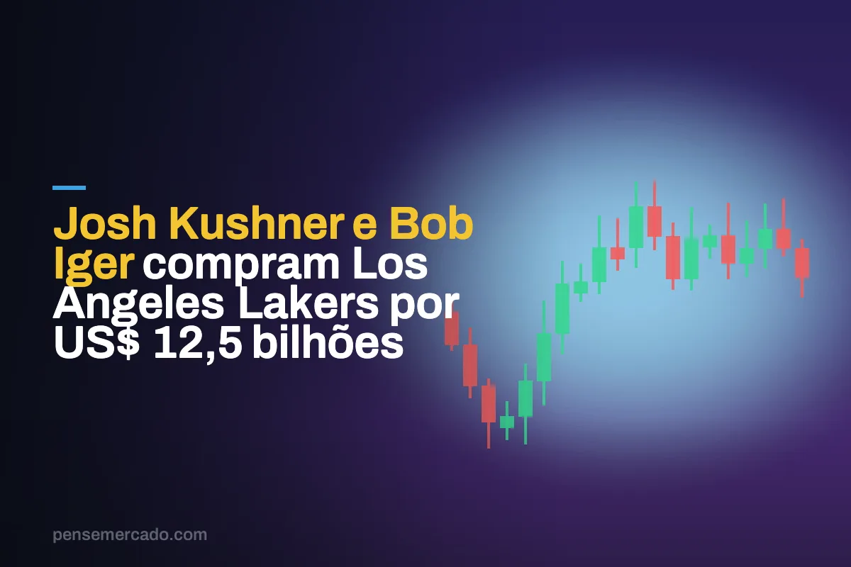 Josh Kushner e Bob Iger compram Los Angeles Lakers por US$ 12,5 bilhões