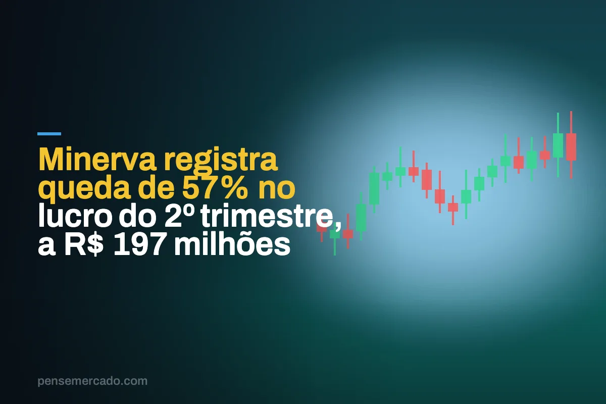 Minerva registra queda de 57% no lucro do 2º trimestre, a R$ 197 milhões