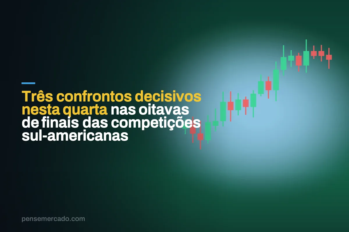 Três confrontos decisivos nesta quarta nas oitavas de finais das competições sul-americanas