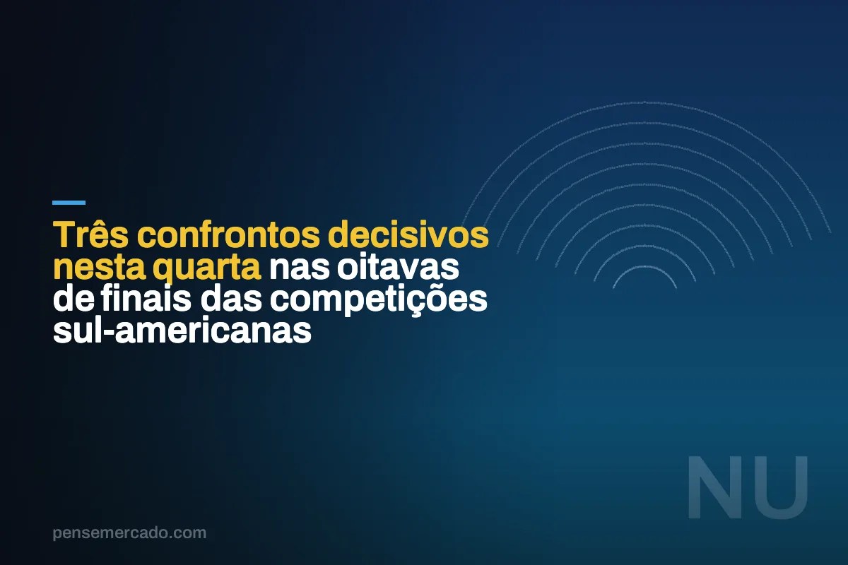 Três confrontos decisivos nesta quarta nas oitavas de finais das competições sul-americanas