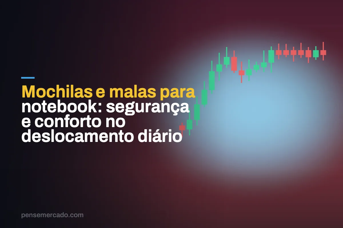 Mochilas e malas para notebook: segurança e conforto no deslocamento diário
