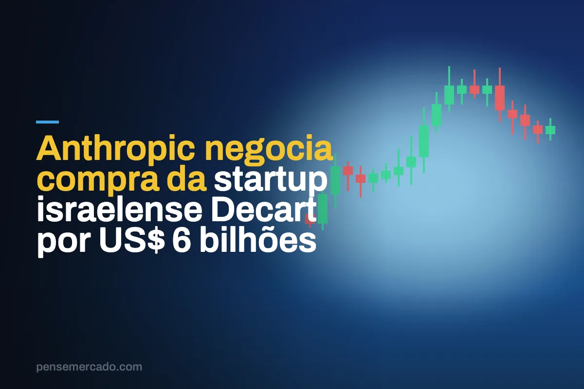 Anthropic negocia compra da startup israelense Decart por US$ 6 bilhões