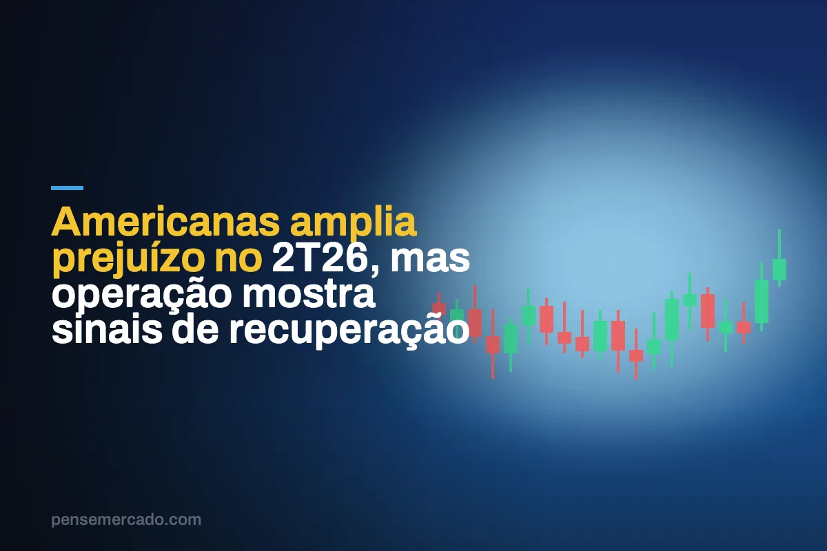Americanas amplia prejuízo no 2T26, mas operação mostra sinais de recuperação