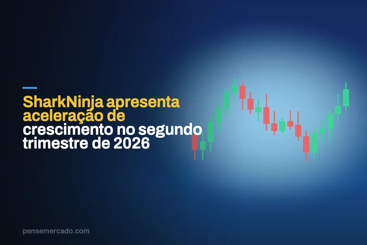SharkNinja apresenta aceleração de crescimento no segundo trimestre de 2026