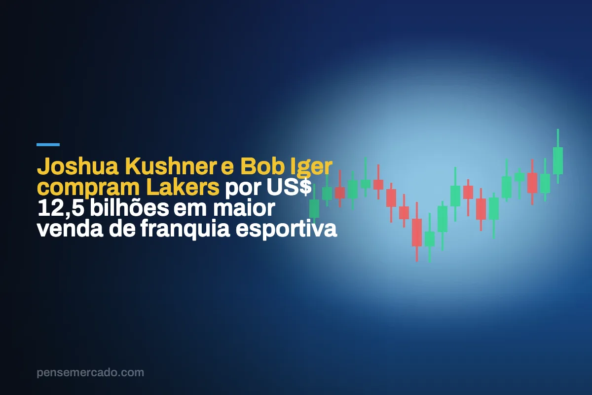 Joshua Kushner e Bob Iger compram Lakers por US$ 12,5 bilhões em maior venda de franquia esportiva