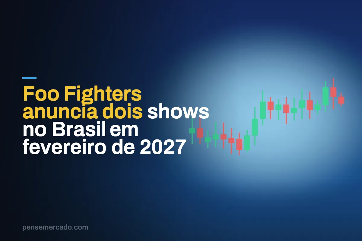 Foo Fighters anuncia dois shows no Brasil em fevereiro de 2027