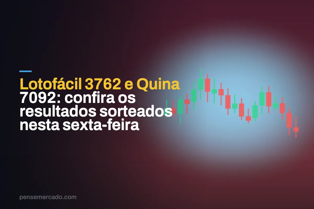 Lotofácil 3762 e Quina 7092: confira os resultados sorteados nesta sexta-feira