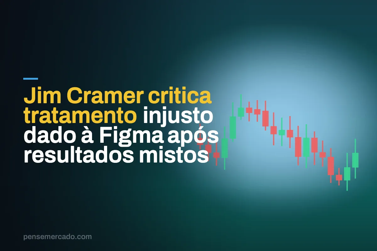 Jim Cramer critica tratamento injusto dado à Figma após resultados mistos