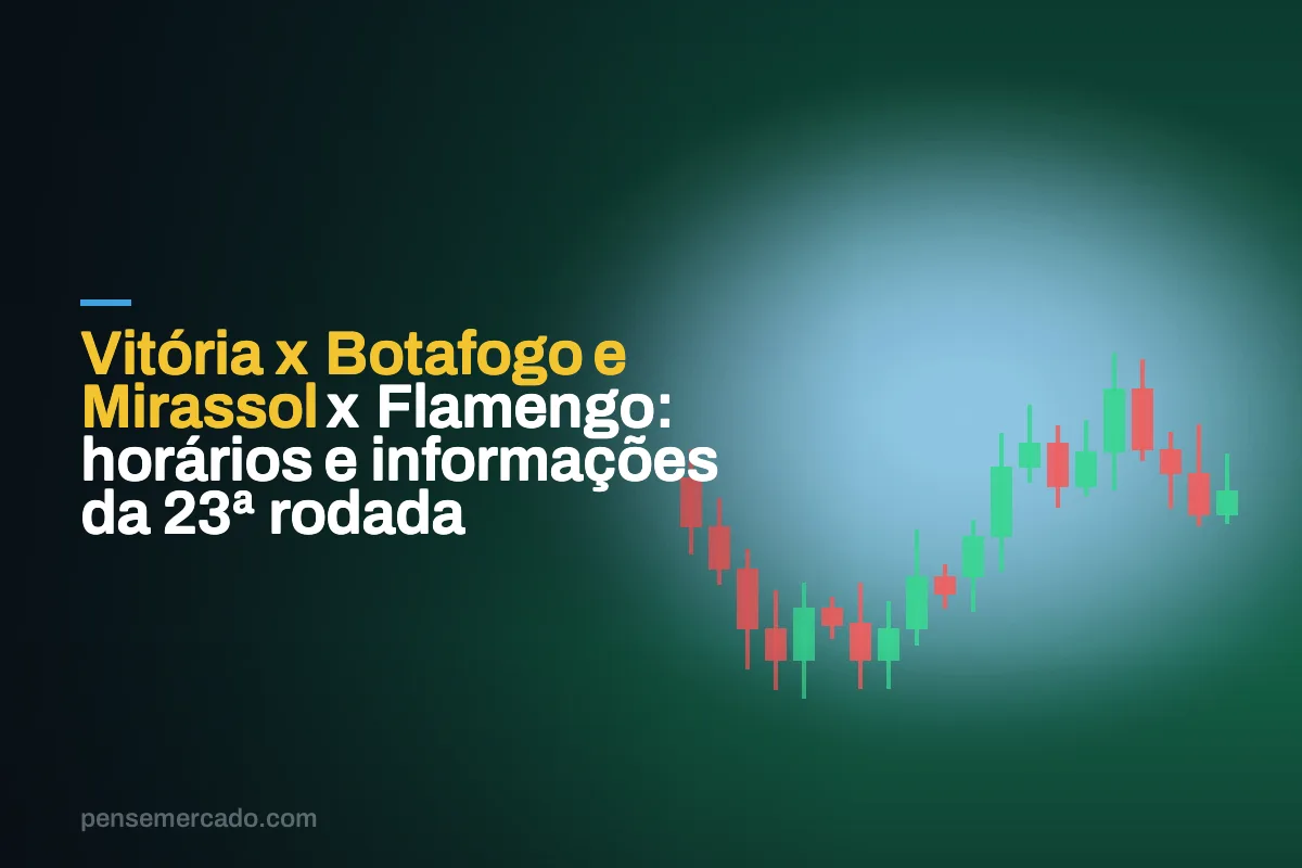 Vitória x Botafogo e Mirassol x Flamengo: horários e informações da 23ª rodada