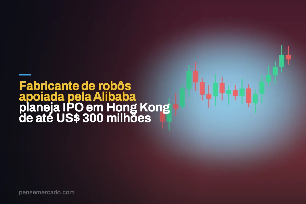 Fabricante de robôs apoiada pela Alibaba planeja IPO em Hong Kong de até US$ 300 milhões