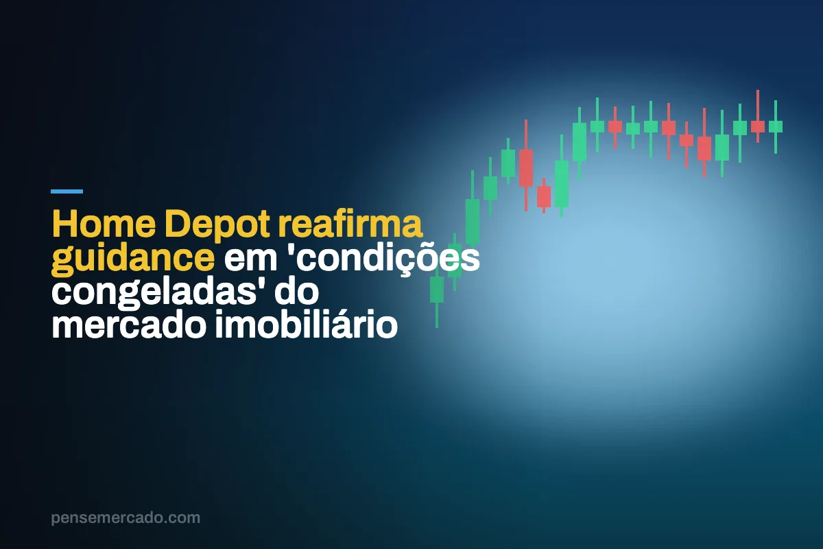 Home Depot reafirma guidance em 'condições congeladas' do mercado imobiliário