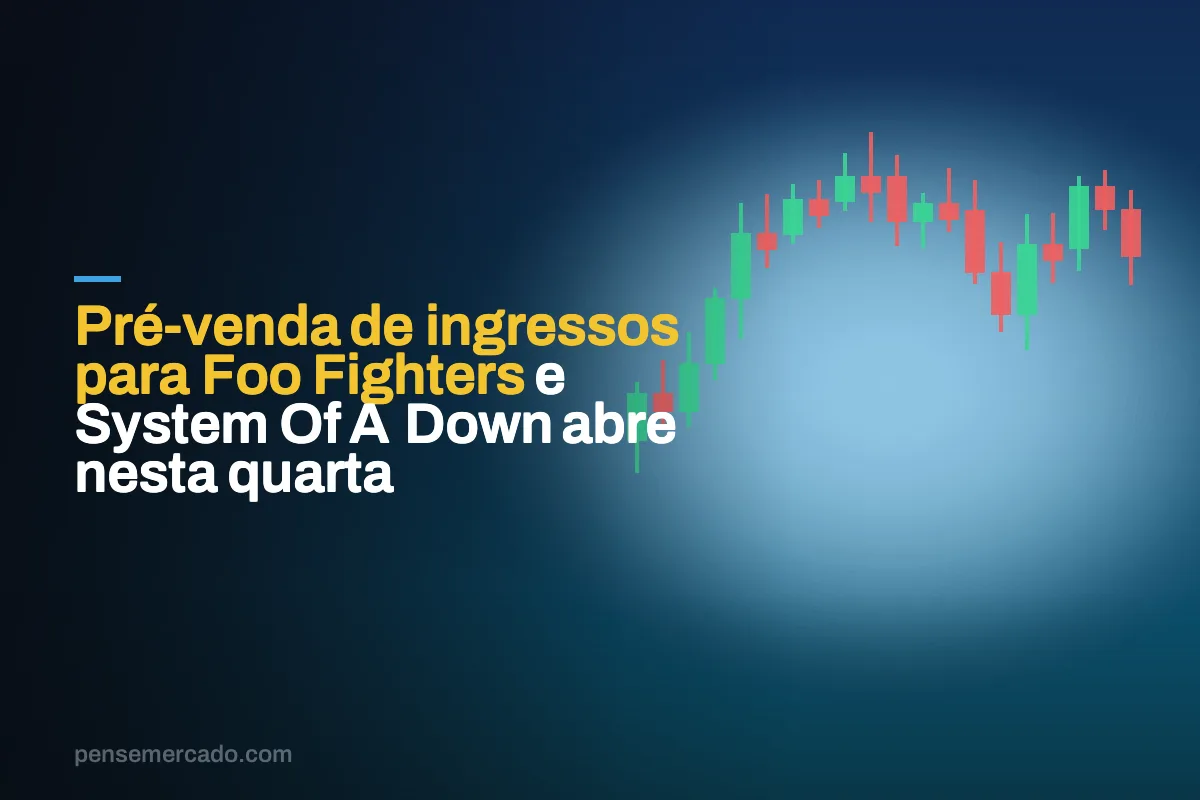 Pré-venda de ingressos para Foo Fighters e System Of A Down abre nesta quarta