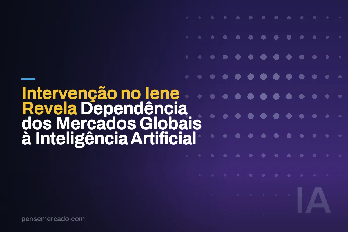Intervenção no Iene Revela Dependência dos Mercados Globais à Inteligência Artificial