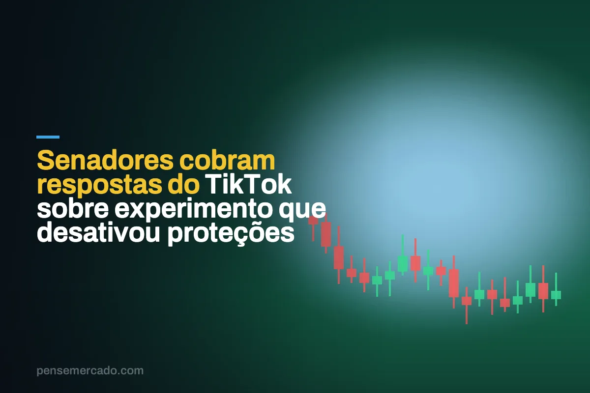 Senadores cobram respostas do TikTok sobre experimento que desativou proteções