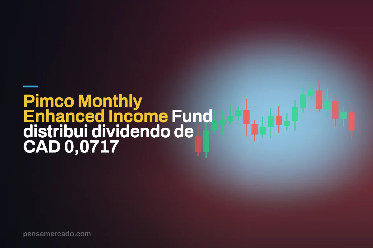 Pimco Monthly Enhanced Income Fund distribui dividendo de CAD 0,0717