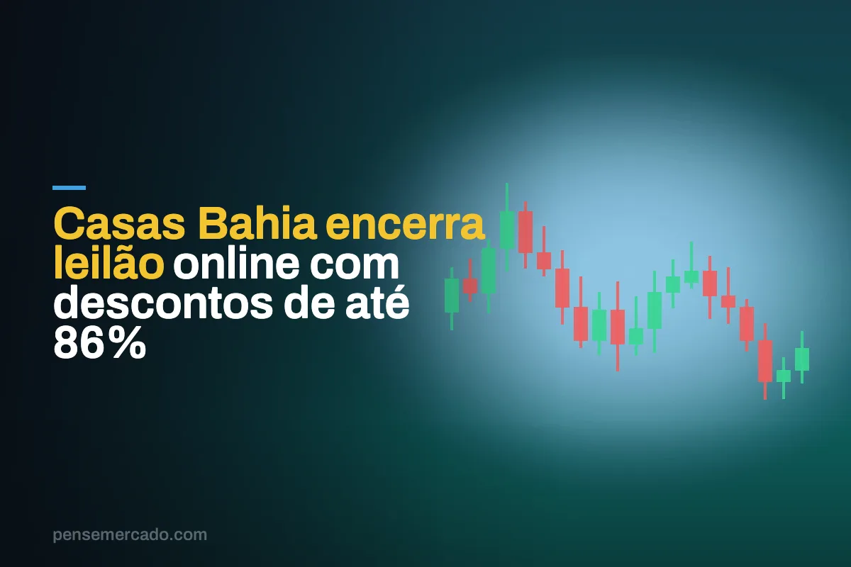 Casas Bahia encerra leilão online com descontos de até 86%