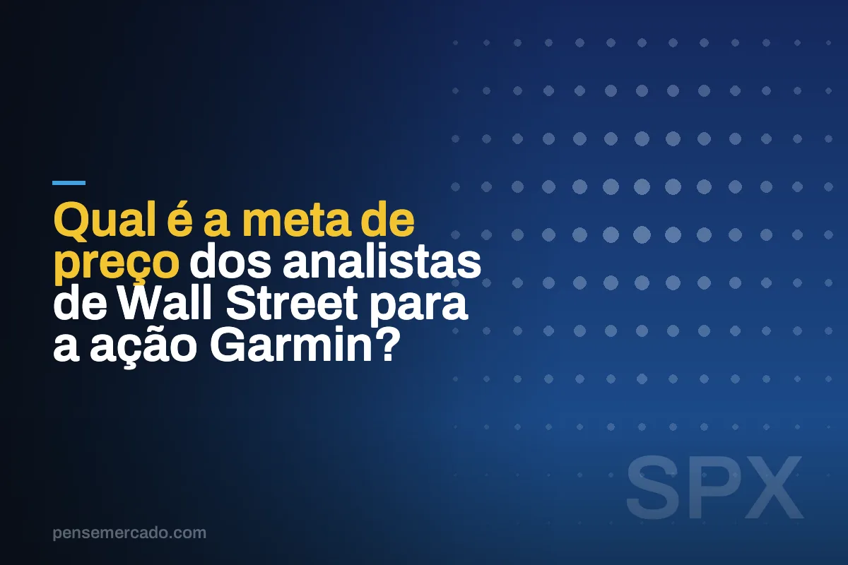 Qual é a meta de preço dos analistas de Wall Street para a ação Garmin?
