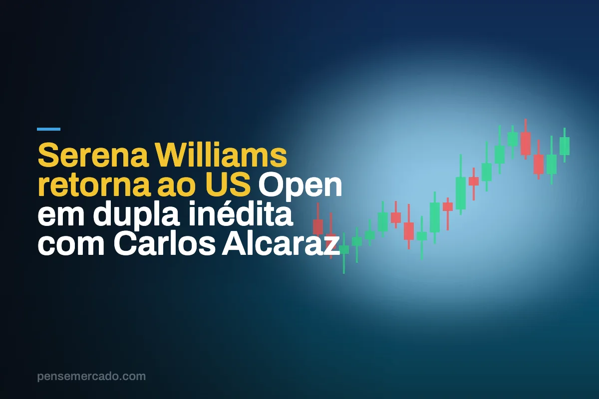 Serena Williams retorna ao US Open em dupla inédita com Carlos Alcaraz
