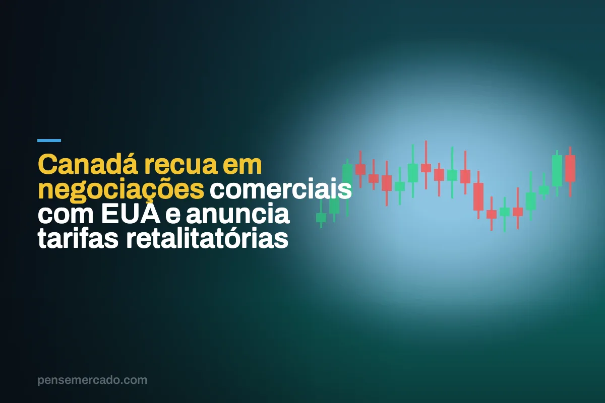 Canadá recua em negociações comerciais com EUA e anuncia tarifas retalitatórias