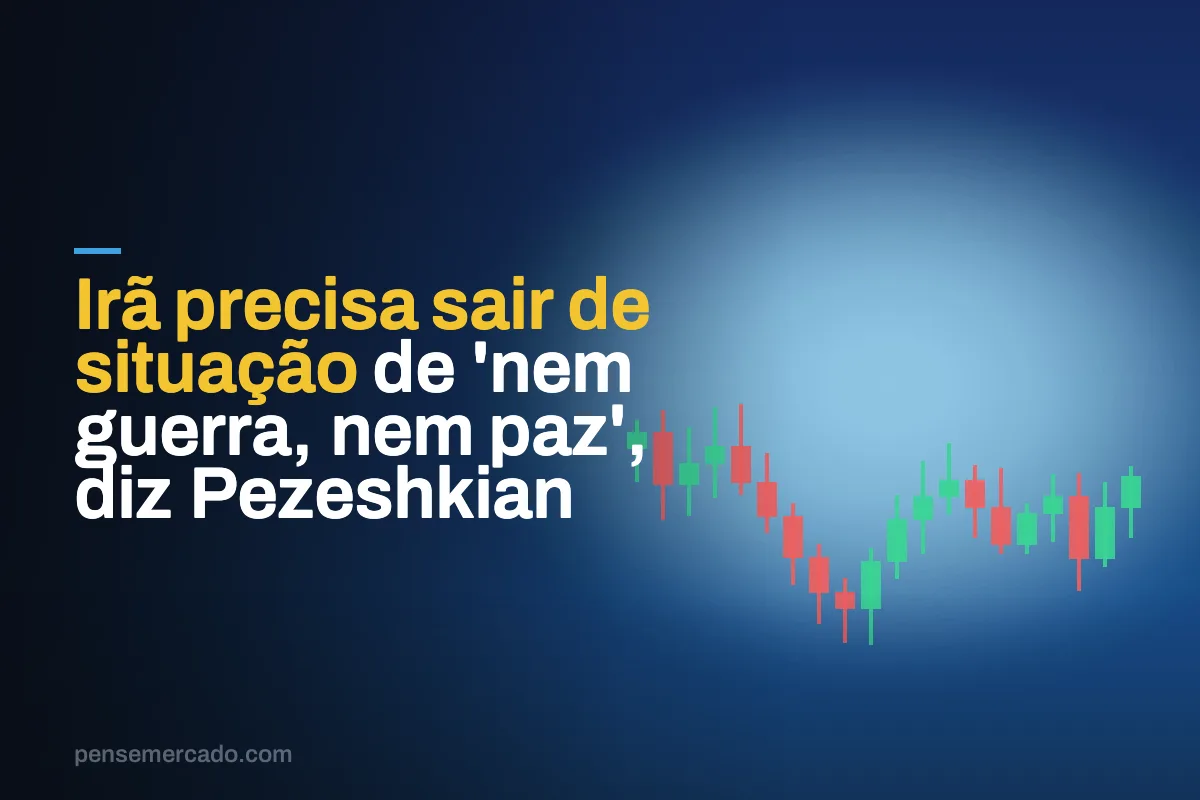 Irã precisa sair de situação de 'nem guerra, nem paz', diz Pezeshkian