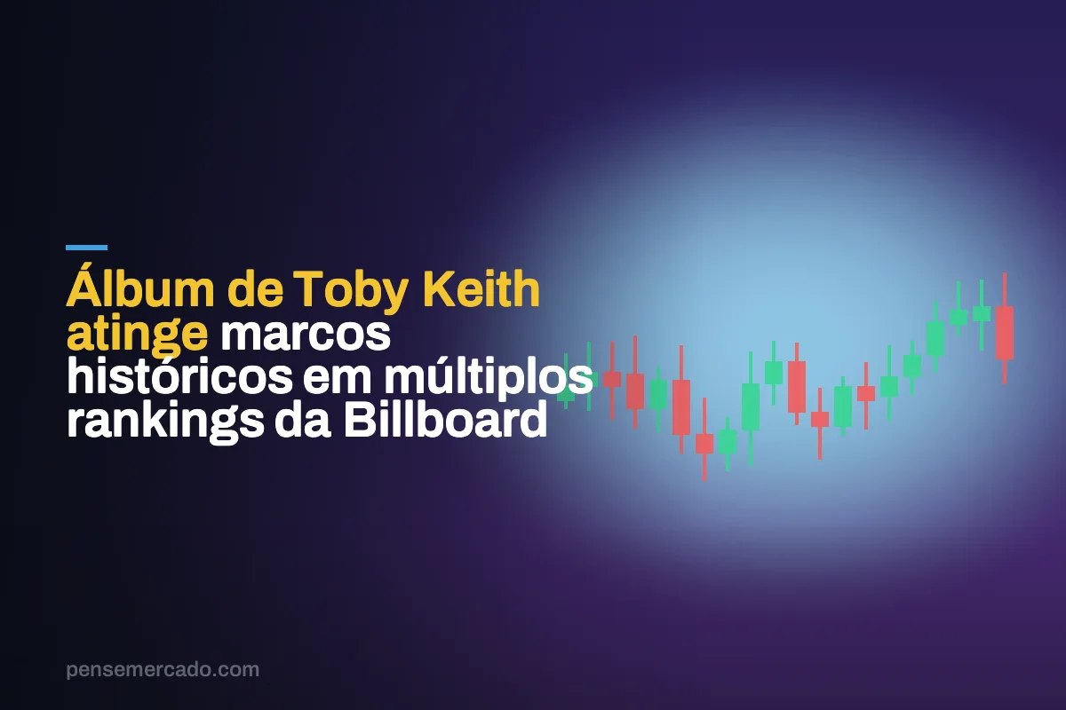 Álbum de Toby Keith atinge marcos históricos em múltiplos rankings da Billboard