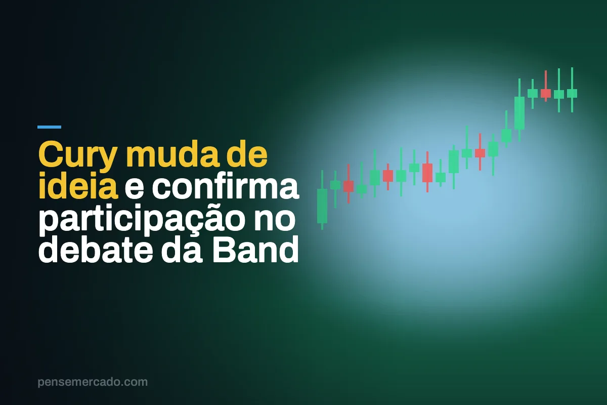 Cury muda de ideia e confirma participação no debate da Band