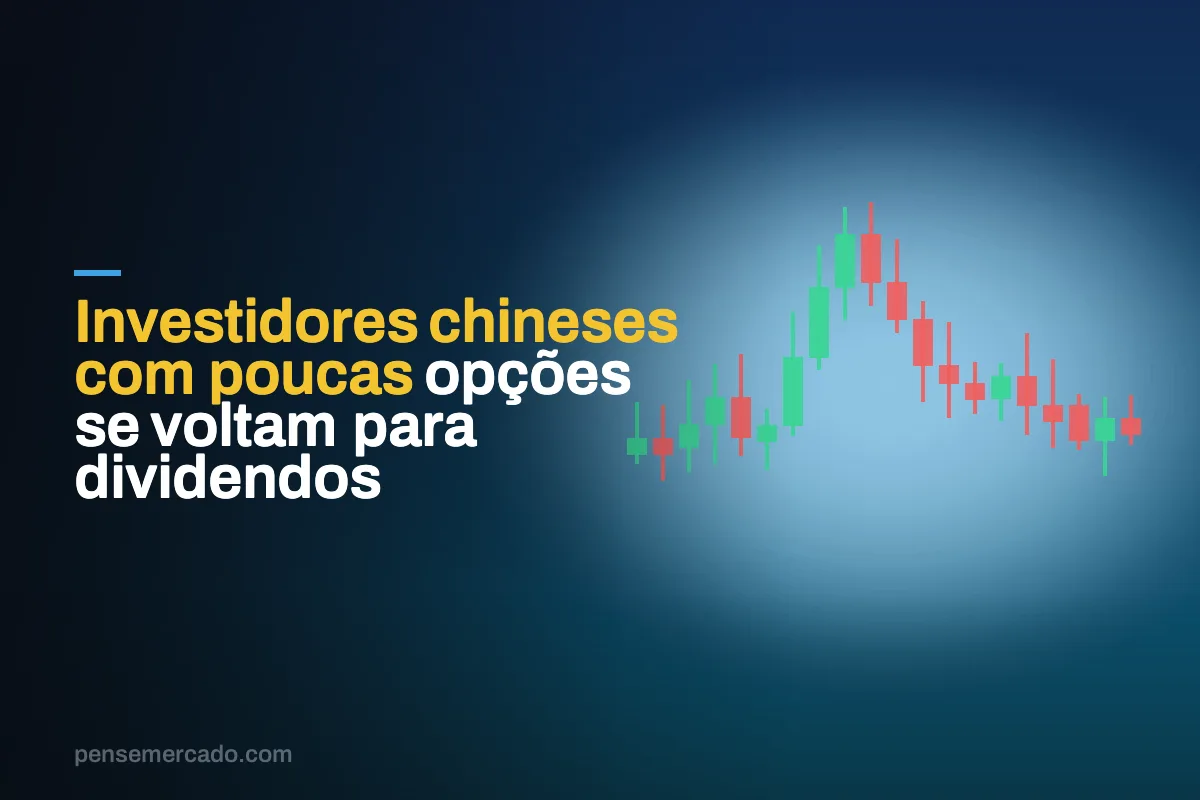 Investidores chineses com poucas opções se voltam para dividendos