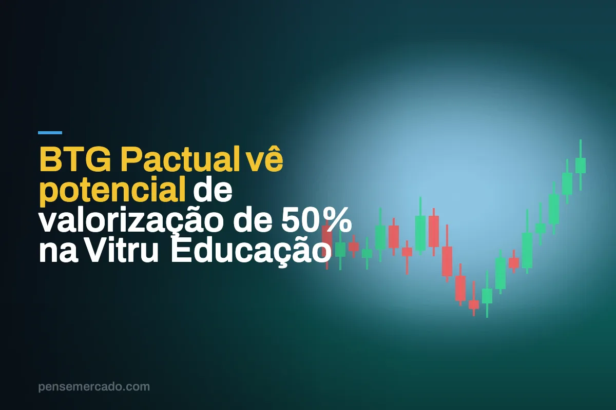 BTG Pactual vê potencial de valorização de 50% na Vitru Educação