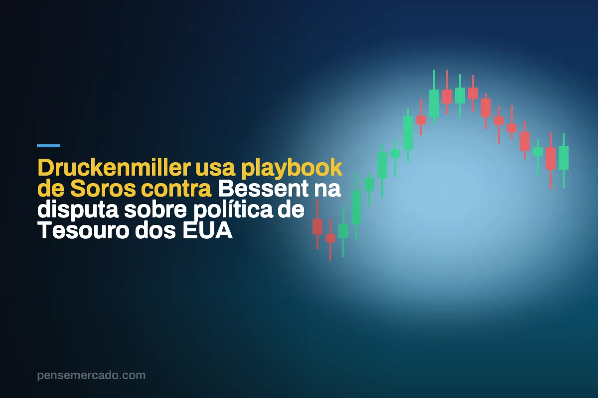 Druckenmiller usa playbook de Soros contra Bessent na disputa sobre política de Tesouro dos EUA