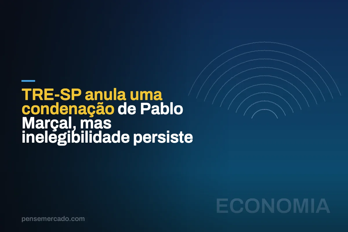 TRE-SP anula uma condenação de Pablo Marçal, mas inelegibilidade persiste