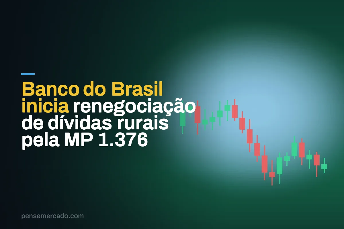 Banco do Brasil inicia renegociação de dívidas rurais pela MP 1.376