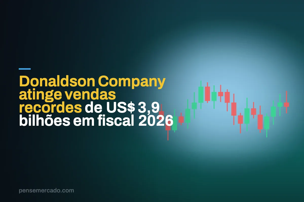 Donaldson Company atinge vendas recordes de US$ 3,9 bilhões em fiscal 2026