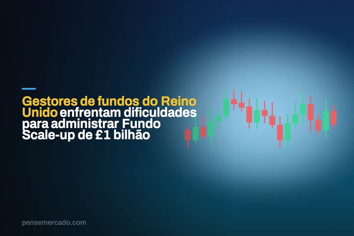 Gestores de fundos do Reino Unido enfrentam dificuldades para administrar Fundo Scale-up de £1 bilhão