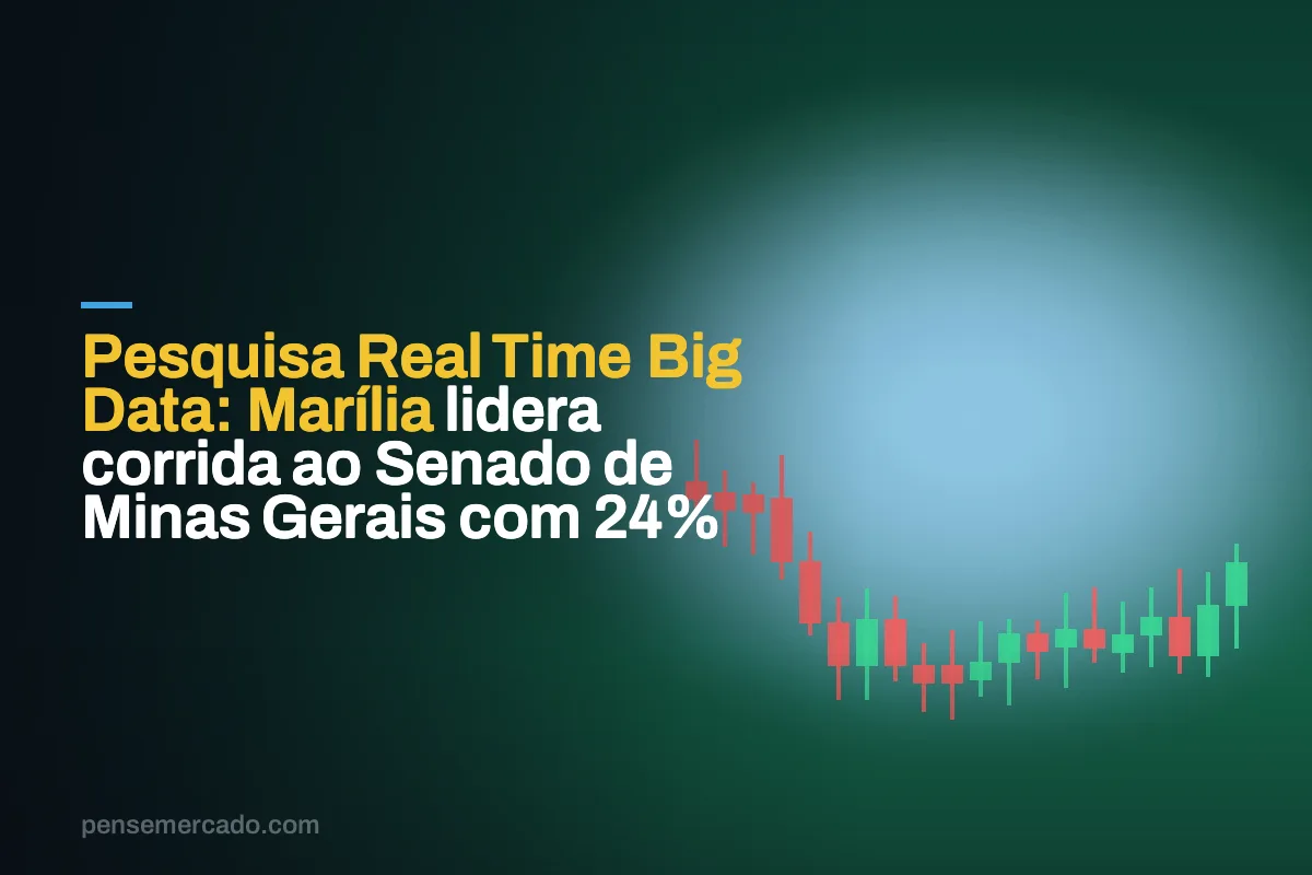 Pesquisa Real Time Big Data: Marília lidera corrida ao Senado de Minas Gerais com 24%