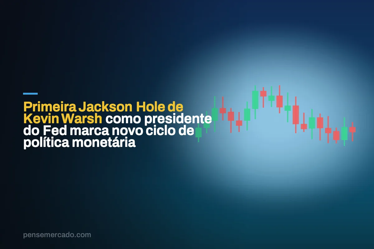 Primeira Jackson Hole de Kevin Warsh como presidente do Fed marca novo ciclo de política monetária