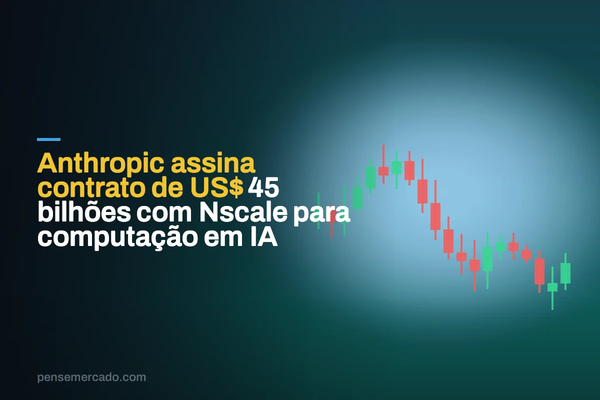 Anthropic assina contrato de US$ 45 bilhões com Nscale para computação em IA