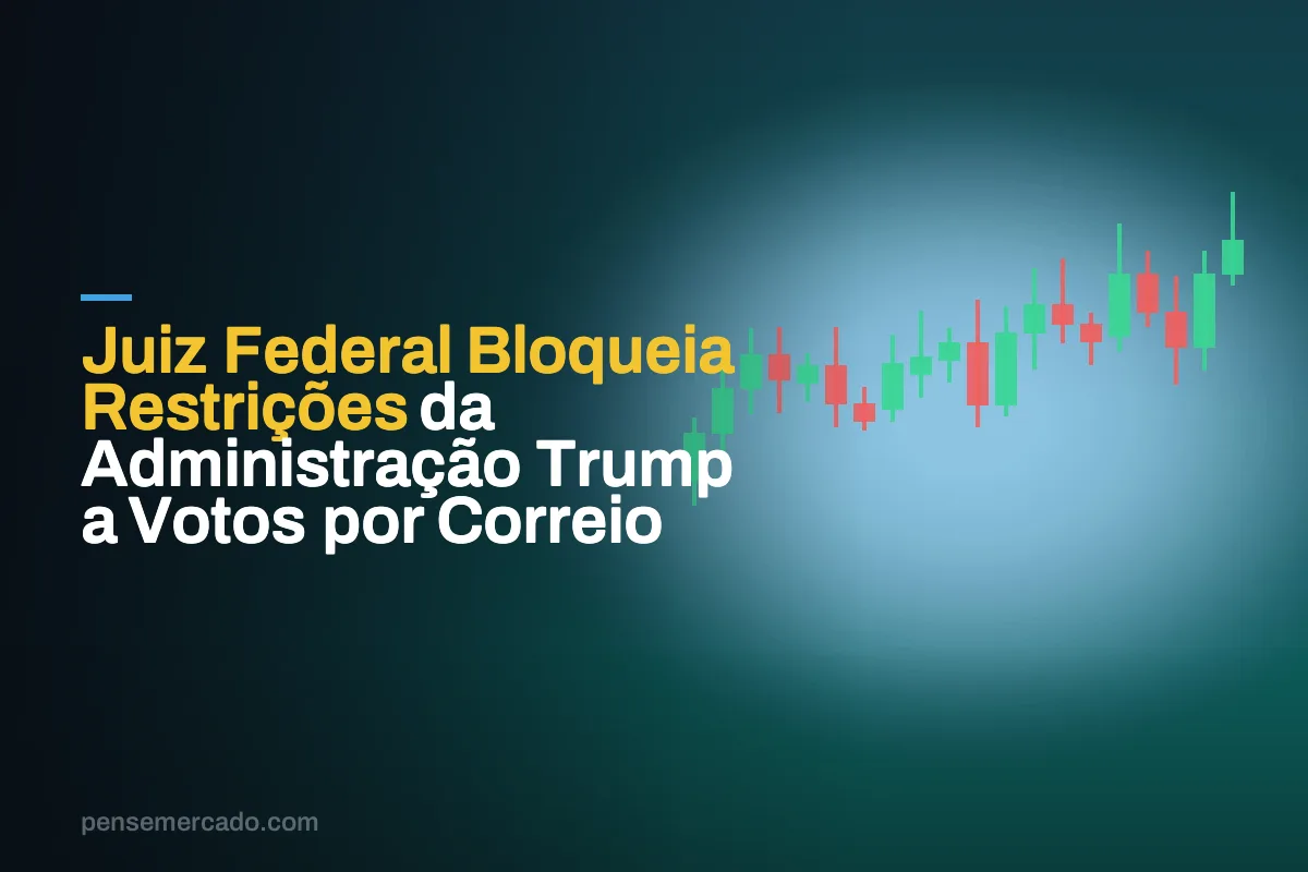 Juiz Federal Bloqueia Restrições da Administração Trump a Votos por Correio