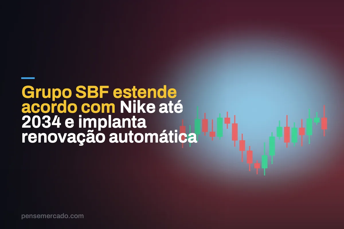 Grupo SBF estende acordo com Nike até 2034 e implanta renovação automática
