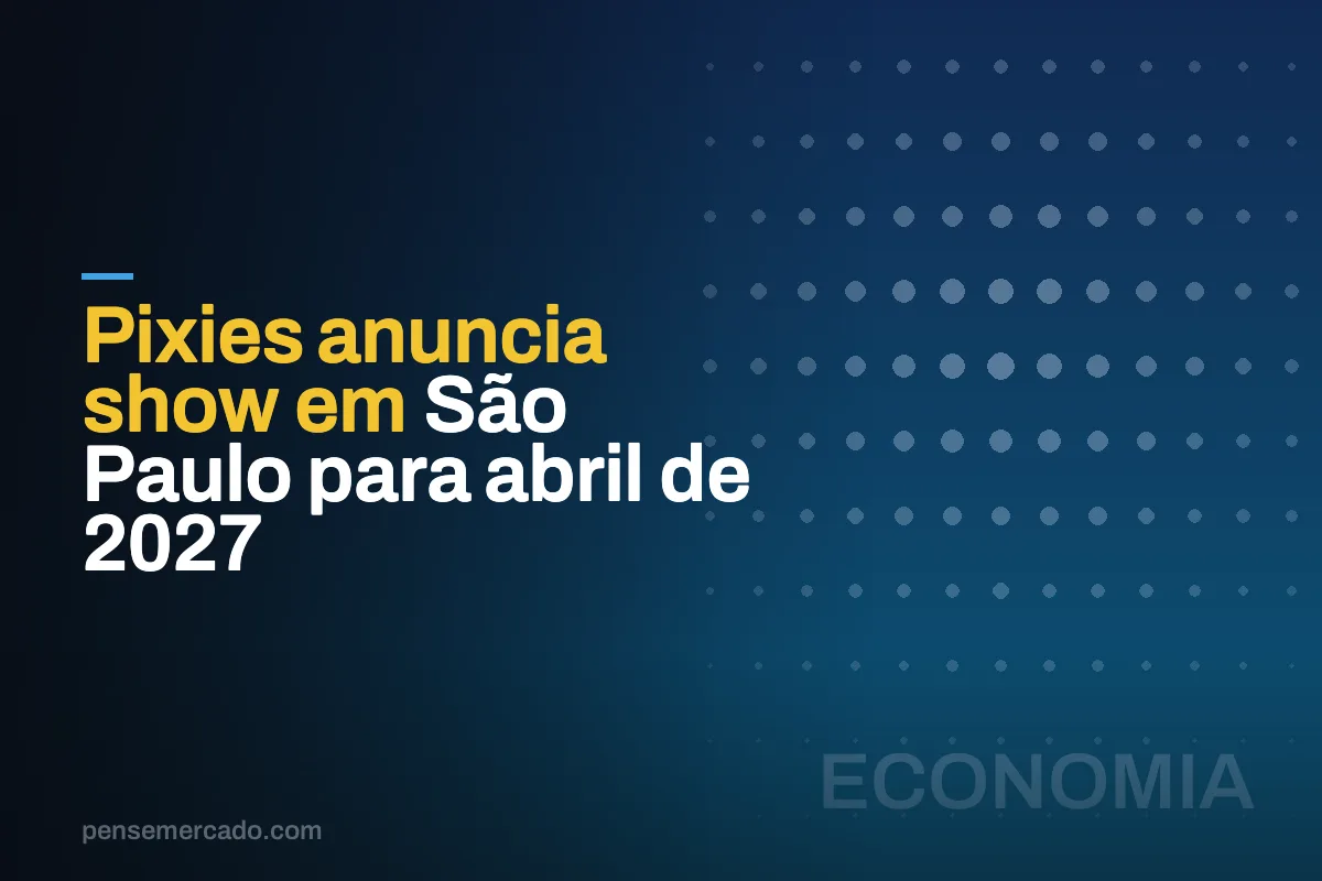 Pixies anuncia show em São Paulo para abril de 2027