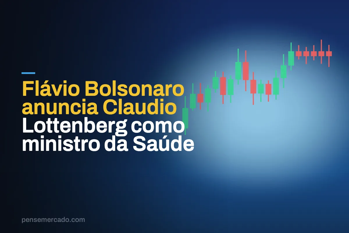Flávio Bolsonaro anuncia Claudio Lottenberg como ministro da Saúde